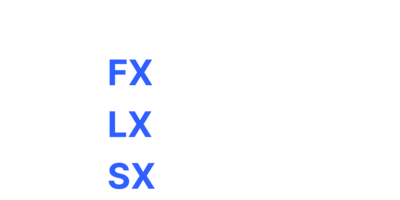 Graphique d'un produit LANCOM avec des roues dentées et les inscriptions de LCOS, LCOS FX, LCOS LX et LCOS SX