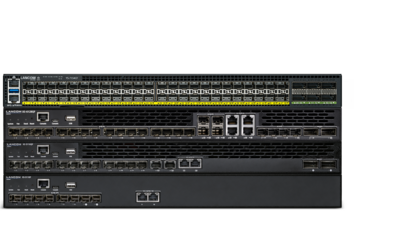 Collage de produits avec LANCOM XS-5110F, XS-5116QF, XS-6128QF et YS-7154CF