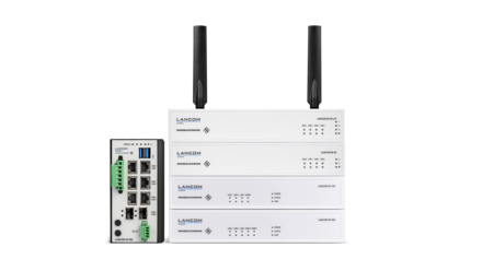 Collage des produits LANCOM R&S®Unified Firewalls modèles Desktop