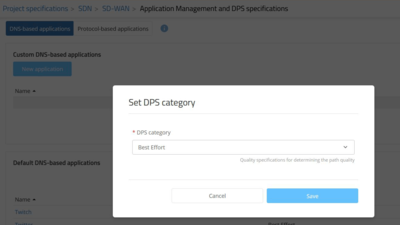 Capture d'écran : Définir la catégorie DPS dans le LMC
