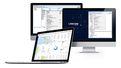 Collage de LANCOM Management Cloud
