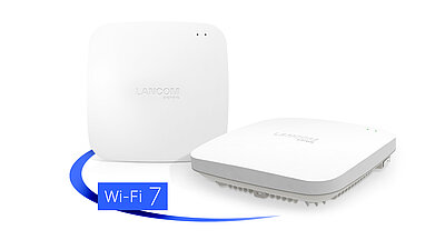 Collage de produits LANCOM Wi-Fi 7 Access Points