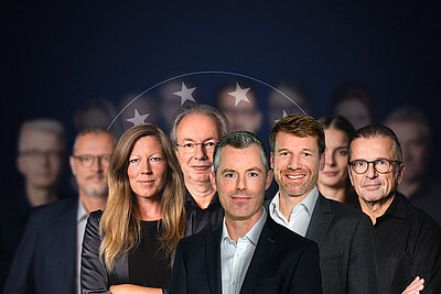 La direction de LANCOM, les fondateurs et l'équipe sont ensemble pour la souveraineté numérique en Europe.