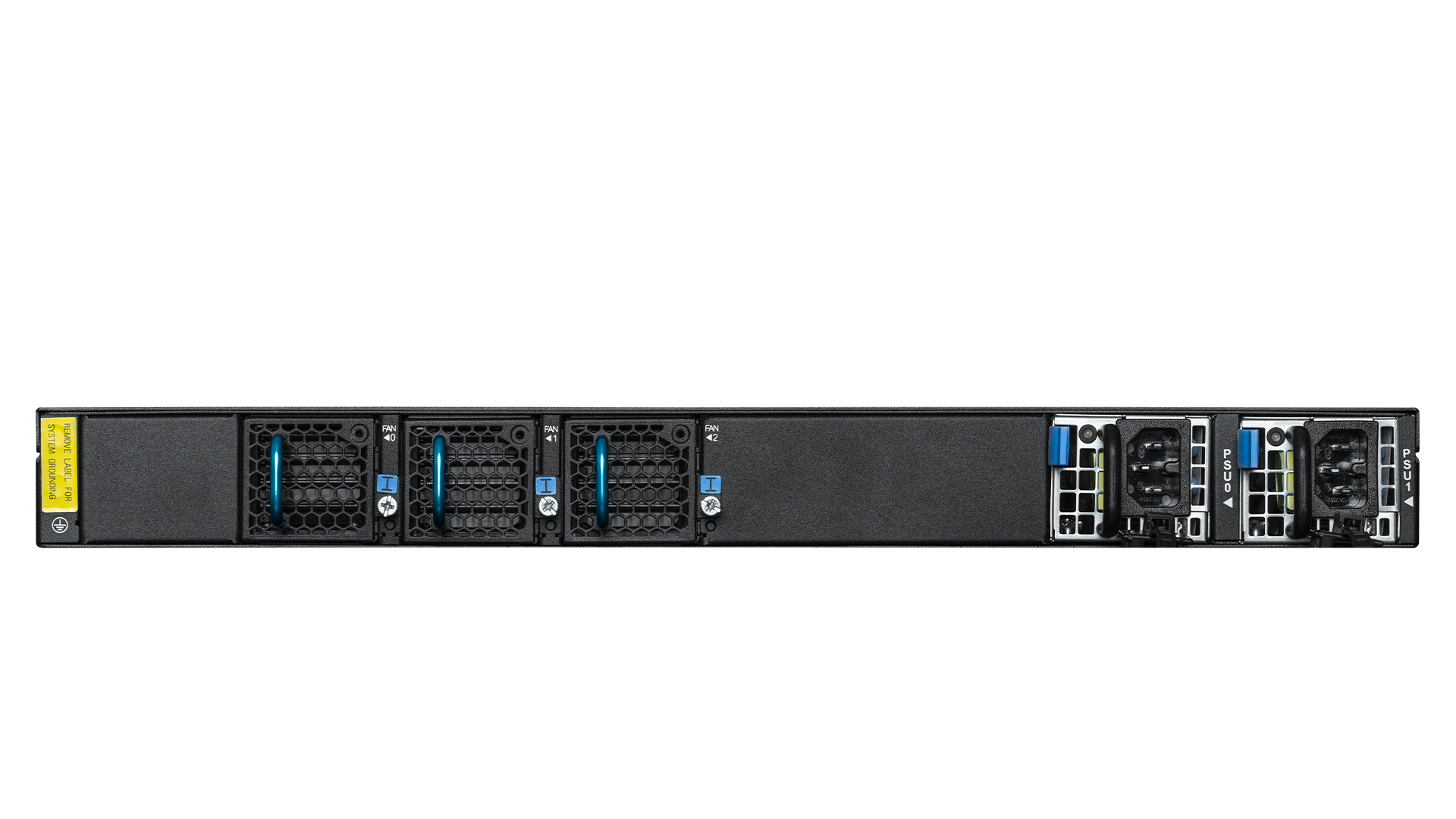 Photo produit vue arrière LANCOM CS-8132F avec back-to-front (B2F) airflow