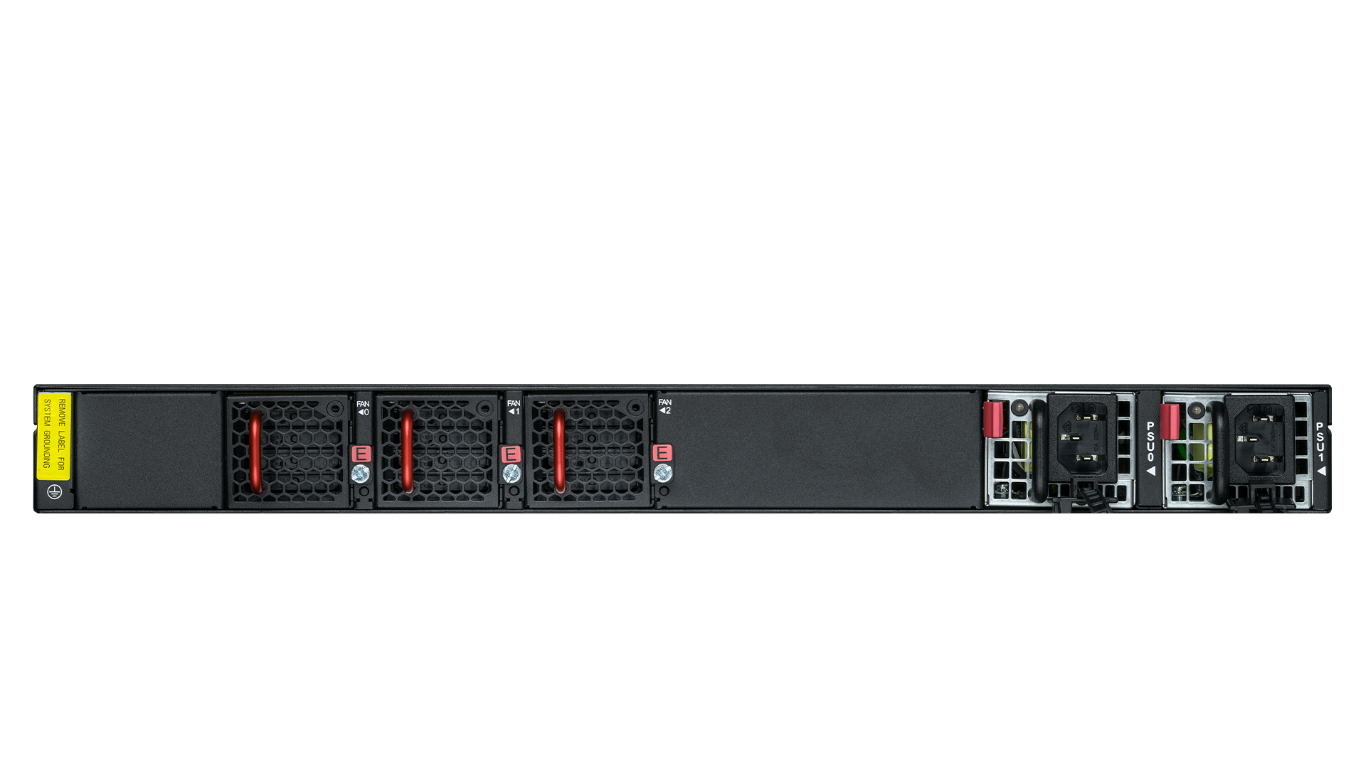 Photo produit vue arrière LANCOM CS-8132F avec front-to-back (F2B) airflow