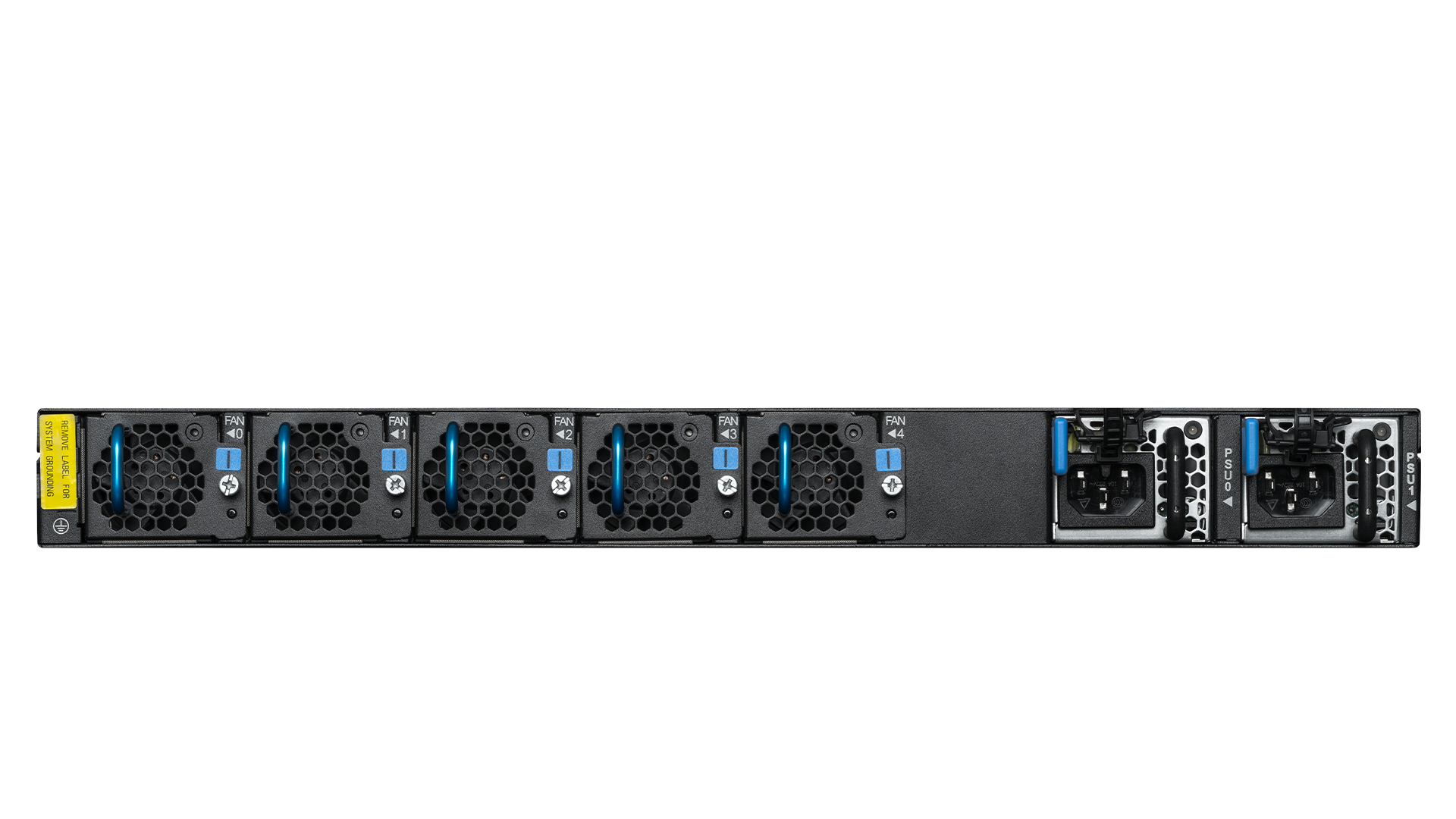 Photo du produit vue de dos LANCOM YS-7154CF avec back-to-front (B2F) airflow